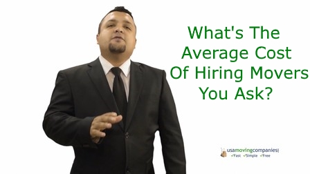 average cost of hiring movers