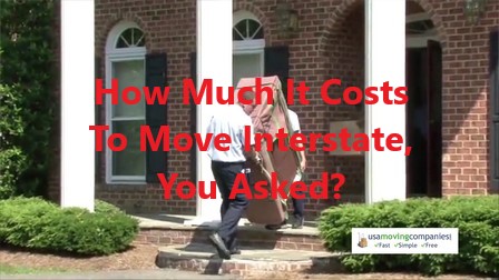 how much does it cost to move interstate